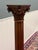 Antique French Oak Corinthian Column Pedestal Plant Stand Newel Post For Sale - Image 14 of 16