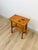 Handmade Rustic Pine Side Table Shelf Dowel Joints Vintage Farmhouse Dated 1930s For Sale - Image 4 of 11