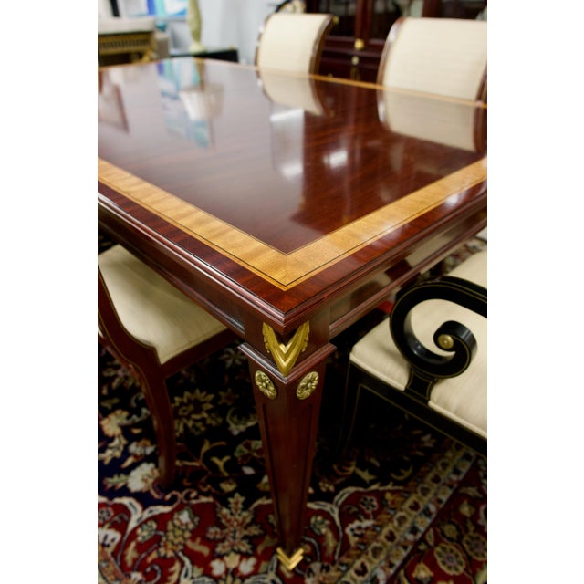 Early 21st Century Kindel Neoclassic Rectangular Dining Table For Sale - Image 5 of 7