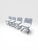Vintage Set of Four Chrome Cantilever Dining Chairs With White Woven Rattan Backs For Sale - Image 4 of 11