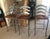 1990s Ethan Allen Tall Stools-Set of 3 For Sale - Image 9 of 15