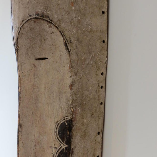 Large Decorative Wall Hanging Mask, Gabon, 1920s-1940s For Sale - Image 12 of 16