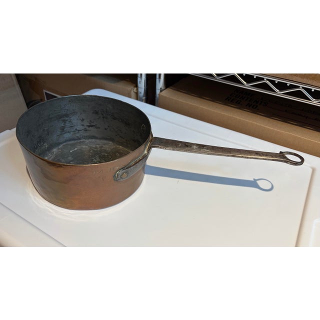 Antique & Vintage French Copper Cookware Collection - 9 Piece Professional Set For Sale - Image 10 of 14