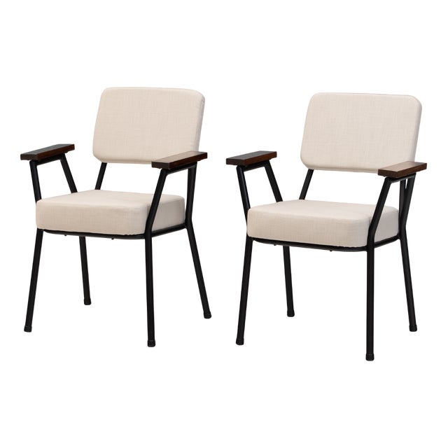 Metal Framed Chairs, 1950, Set of 2 For Sale