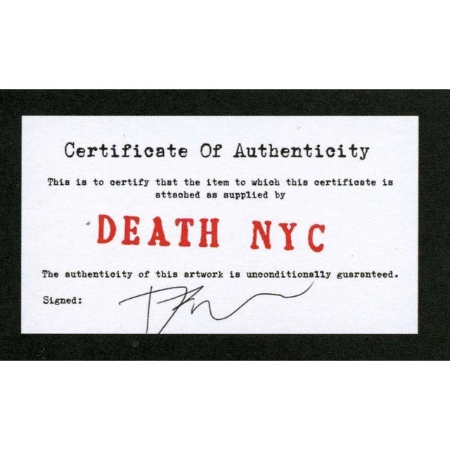 Death Nyc - Snow White - Limited Edition With Certificate For Sale - Image 9 of 9