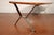 1960s Mid Century Mahogany Tile Inlay Coffee Table With Chrome Base Designed by Juliette Belarti for Adri Belgique 60's 70's For Sale - Image 5 of 8