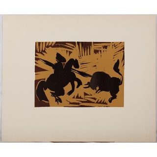 Pablo Picasso, Bull Attacking the Picador, Etching For Sale