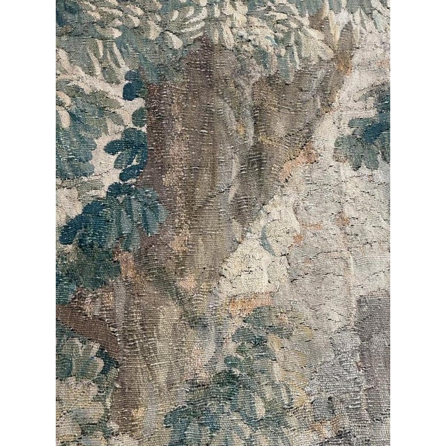 18th Century Aubusson Rest in the Forest Tapestry For Sale - Image 10 of 18