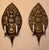 Metal 19th Century Italian Pair of Antique Brass Altar Palmettes For Sale - Image 7 of 15
