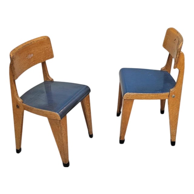 Children's Chairs from Zabo, 1950s, Set of 2 For Sale