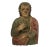 18th Century Carved & Polychrome Bust of a Saint For Sale - Image 10 of 10