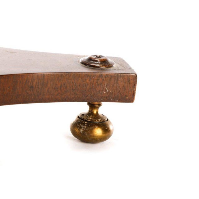 William IV William IV Slatted Mahogany and Brass Wine Cooler, Can Be a Great Pedestal Plant Holder, Decorative, Room Accessory For Sale - Image 3 of 7