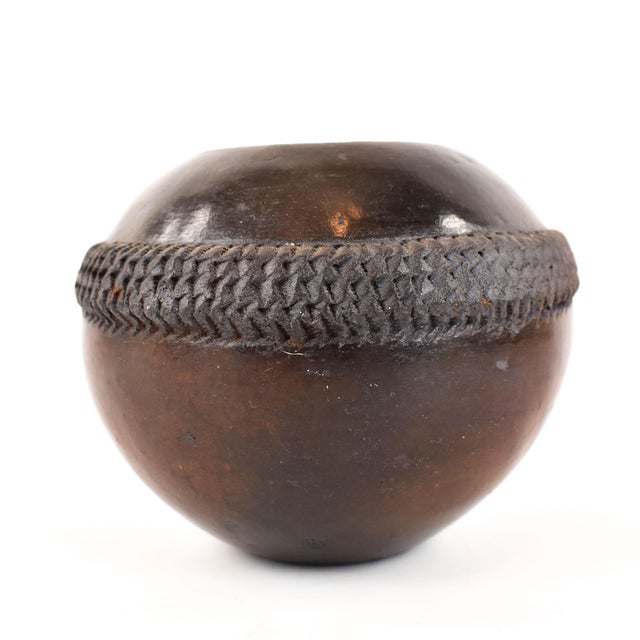 South African Clay Pot Chairish