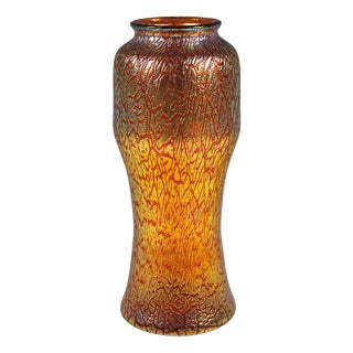 Art Nouveau Pink Mimosa Baluster Vase from Loetz, Austria-Hungary, 1907 For Sale