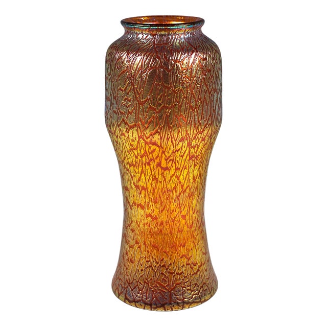 Art Nouveau Pink Mimosa Baluster Vase from Loetz, Austria-Hungary, 1907 For Sale