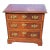 Baker Furniture Chippendale Mahogany and Banded Satinwood Side Chest of Drawers For Sale