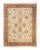 Ivory Mogul, One-of-a-Kind Hand-Knotted Area Rug in Ivory, 9' 2" x 12' 2" For Sale - Image 8 of 8