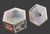 Vintage Hexagonal Japanese Imari-Style Covered Trinket, Candy Dish For Sale - Image 6 of 9