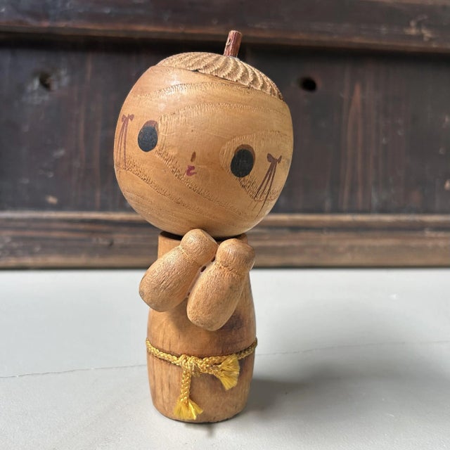 Vintage Sōsaku Kokeshi, Japan, 1960s For Sale - Image 9 of 11