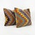 Mid-Century Modern Modern Kilim Pillow Cover 24'' X 24'' - Set of Two For Sale - Image 3 of 4