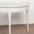 Late 19th Century Swedish White Large Demi Lune Side Tables Consoles For Sale - Image 10 of 12