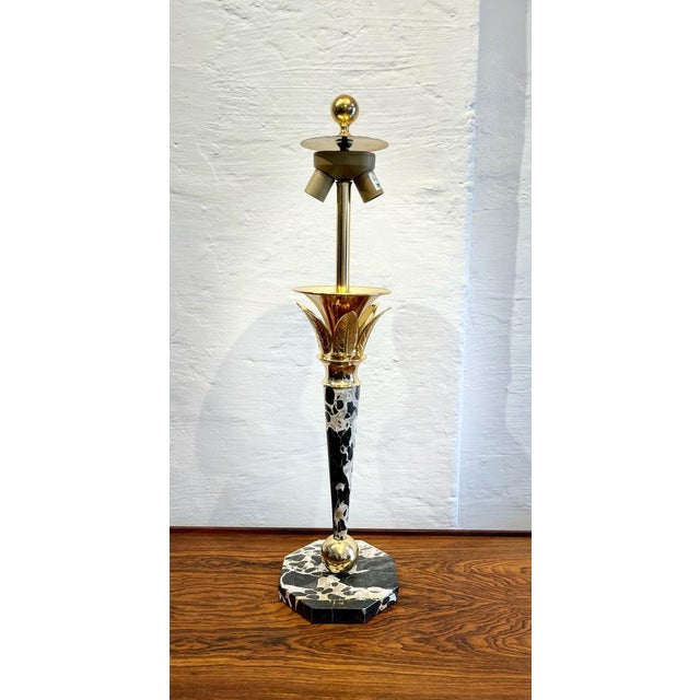 Banci Brass and Marble Table Lamps, 1970, Set of 2 For Sale - Image 9 of 18