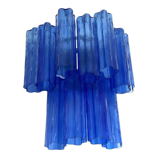 Glass Blue Tronchi Wall Sconce by Simoeng For Sale - Image 7 of 9