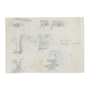 1940s Facial Studies by Frank Wallace