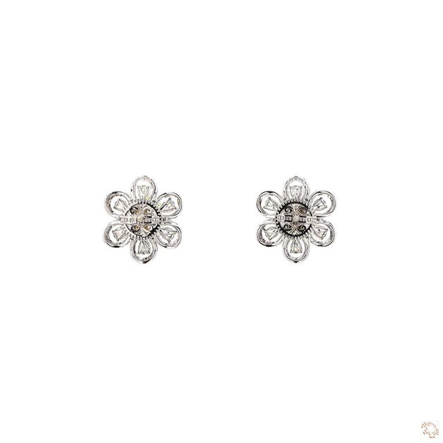 5.38 Carat Briolette Diamond Gold Earrings, Pair For Sale In New York - Image 6 of 9