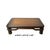 This is a rectangular wood stand with an Oriental simple design and round shape legs as an accent. Dimensions: 19.5" x...