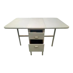 Very Antique 4-Drawer Drop Leaf Table, Circa 1920s
