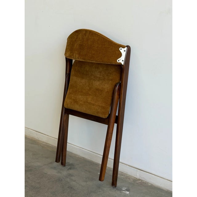 Vintage Folding Chairs - Set of Four For Sale - Image 15 of 18
