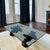 Baroque Baroque Style Rectangular Glass-Top Coffee Table With Carved Faux Wood Cast Bases For Sale - Image 3 of 8