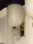 Modern Modern Cone Form Murano Glass and Brass Sconces For Sale - Image 3 of 5