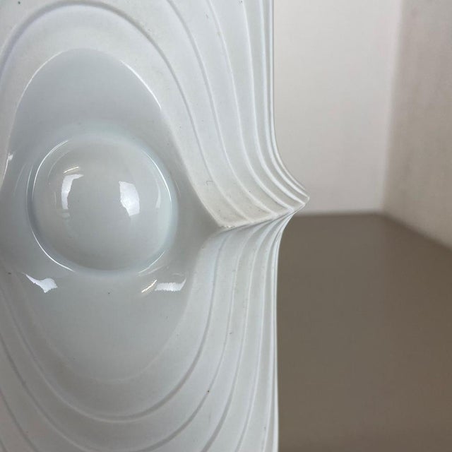 Op Art Porcelain Vases by Royal Bavaria KPM, Germany, 1970s, Set of 2 For Sale - Image 9 of 18