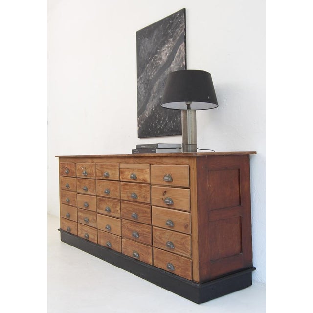 Wood 20th Century Drawer Unit Shop Counter, 1890s For Sale - Image 7 of 18