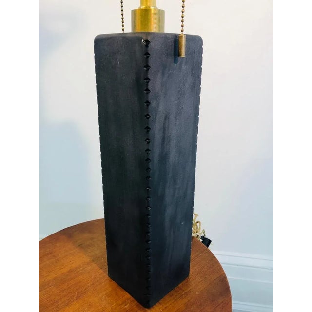 1990s Donghia Glass Lamps-Mattone - A Pair For Sale - Image 5 of 8