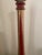 French Giant Size Vintage Mid 20th Century Italian Wood & Brass Pepper Mill For Sale - Image 3 of 12