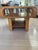 Side Table -1970s California Modern Sculptural Oak Side Table With Smoked Glass Top For Sale In Los Angeles - Image 6 of 8