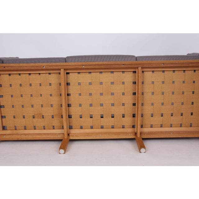 Danish Sofas in Oak by Andreas Hansen, 1970s, Set of 2 For Sale - Image 9 of 12