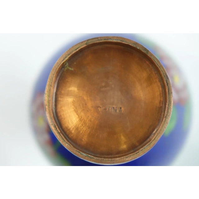 Chinese Early 20th Century Chinese Cloisonne Vase For Sale - Image 3 of 4