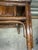 1970s Split Bamboo Rising Sun Side Table For Sale - Image 4 of 12