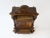Antique German Carved Wooden Apothecary Cabinet with Floral Details, 1900s For Sale - Image 9 of 11