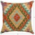 Rustic Turkish Annabel Hand Woven Kilim Throw Pillow For Sale - Image 4 of 5
