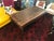 Antique Large Rectangular Carved Wood Bone Inlay Hand - Made Dining or Conference Table For Sale - Image 9 of 9