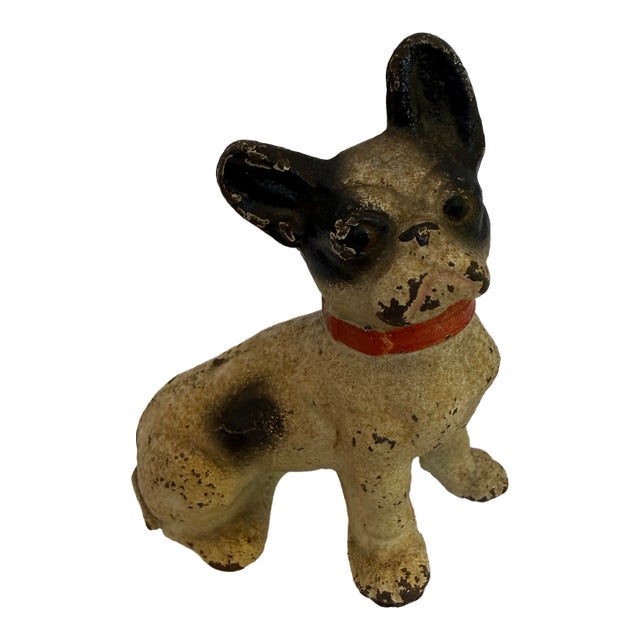 Cast Iron Hubley Small Boston Terrier For Sale