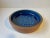 Vintage Stoneware Bowl with Abstract Blue Decor by Jørgen Mogensen for Royal Copenhagen, 1960s For Sale - Image 12 of 12