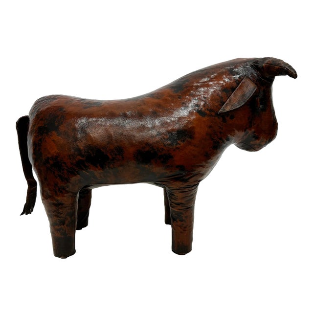 1960s Mid-Century Dimitri Omersa for Valenti Home Bull Ottoman For Sale