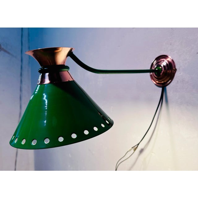 Vintage Copper Wall Lights, 1950s, Set of 2 For Sale - Image 11 of 13