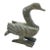 Vintage Inuit Inukjuak Hand-Carved Soapstone Duck Sculpture, Signed, C. 1960s–1970s For Sale